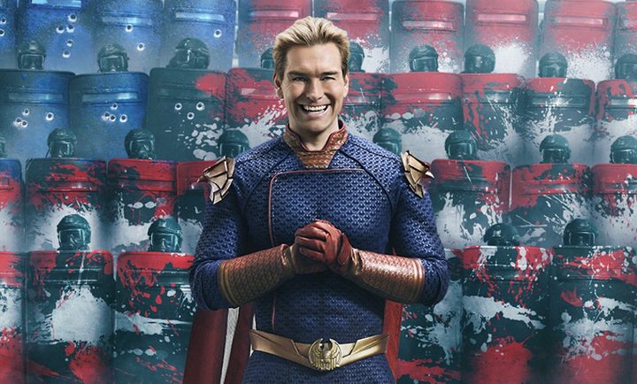 Homelander smiles in The Boys season 4.