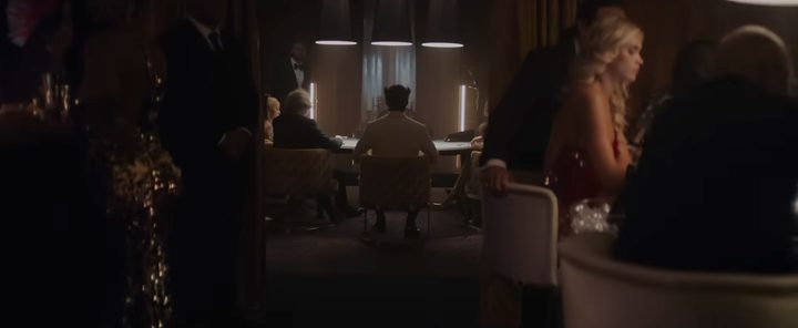 Wolverine in a casino in "Deadpool & Wolverine."