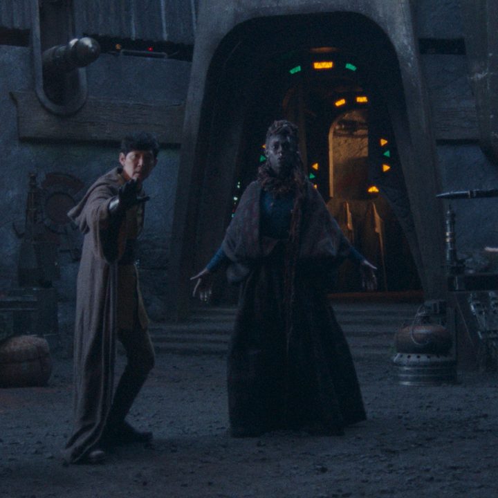 Sol and Mother Aniseya in The Acolyte.