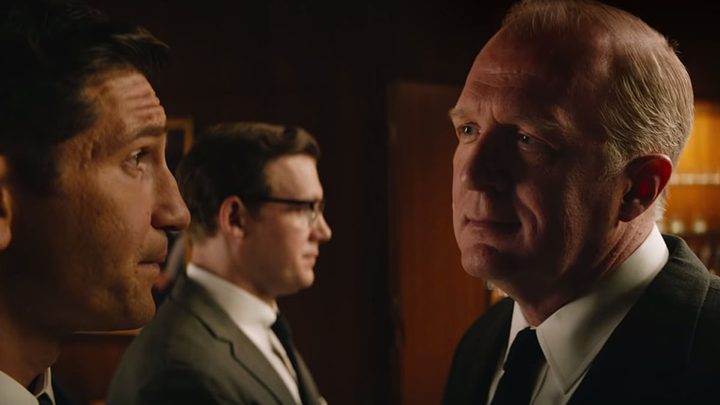 Jon Bernthal and Tracy Letts in Ford v Ferrari.