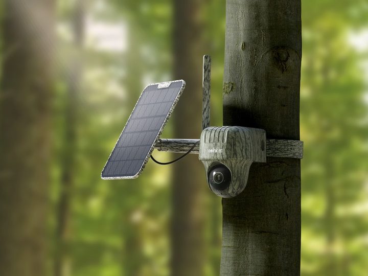 Go Ranger PT with Solar Panel outdoors to watch game
