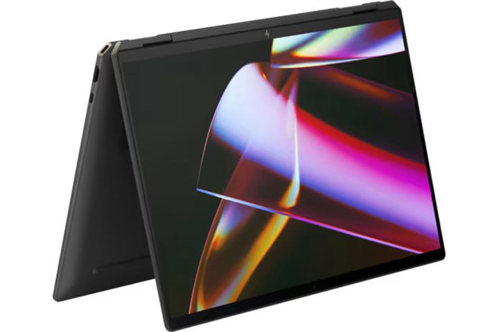 The HP Spectre x360 2-in-1 laptop on a white background.
