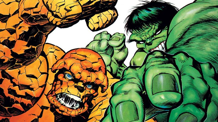 The Thing and Hulk in The Big Change.