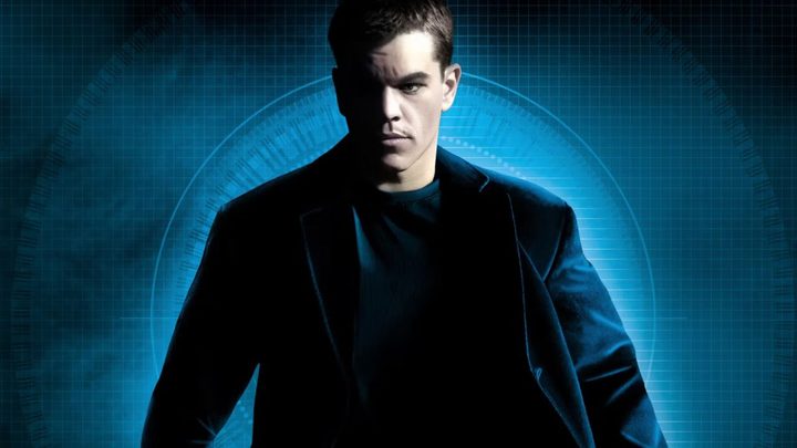 Matt Damon as Jason Bourne in the poster for The Bourne Supremacy.