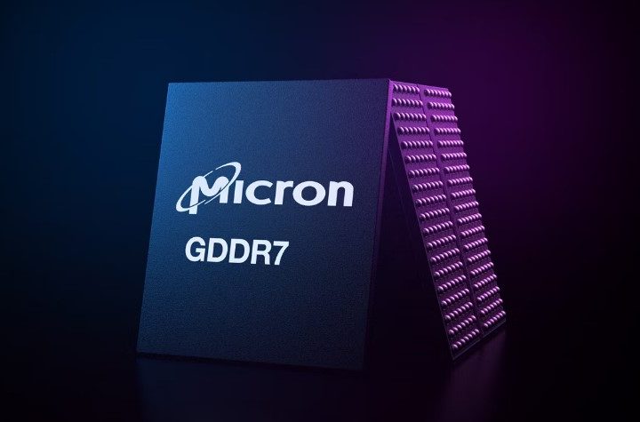 Micron's GDDR7 VRAM.