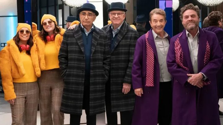 The cast of Only Murders in the Building season 4.