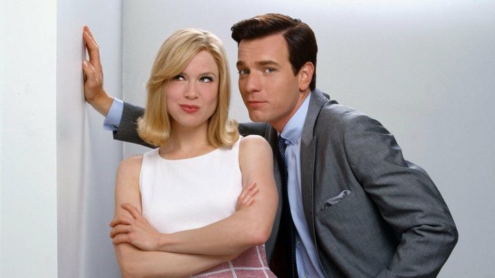 Renée Zellweger and Ewan McGregor in a promo image for the film Down with Love.