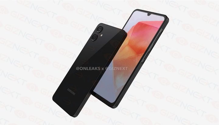 Galaxy A06 body renders.