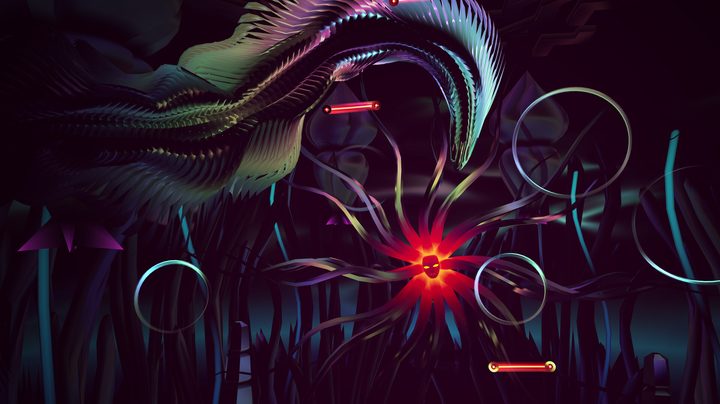Gameplay from Thrasher, a new VR Game.