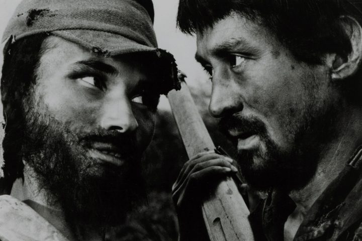 Two men in Fires on the Plain (1959).