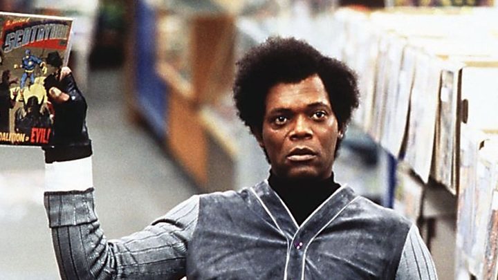 Samuel L. Jackson in Unbreakable.