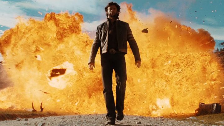 Hugh Jackman as Wolverine in X-Men Origins: Wolverine.