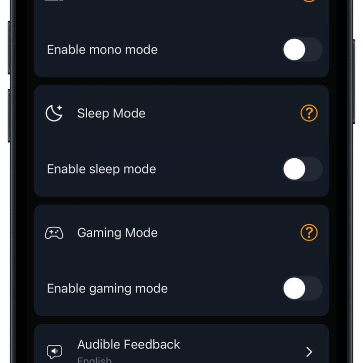 Cambridge Audio Melomania app for iOS: main menu (3).