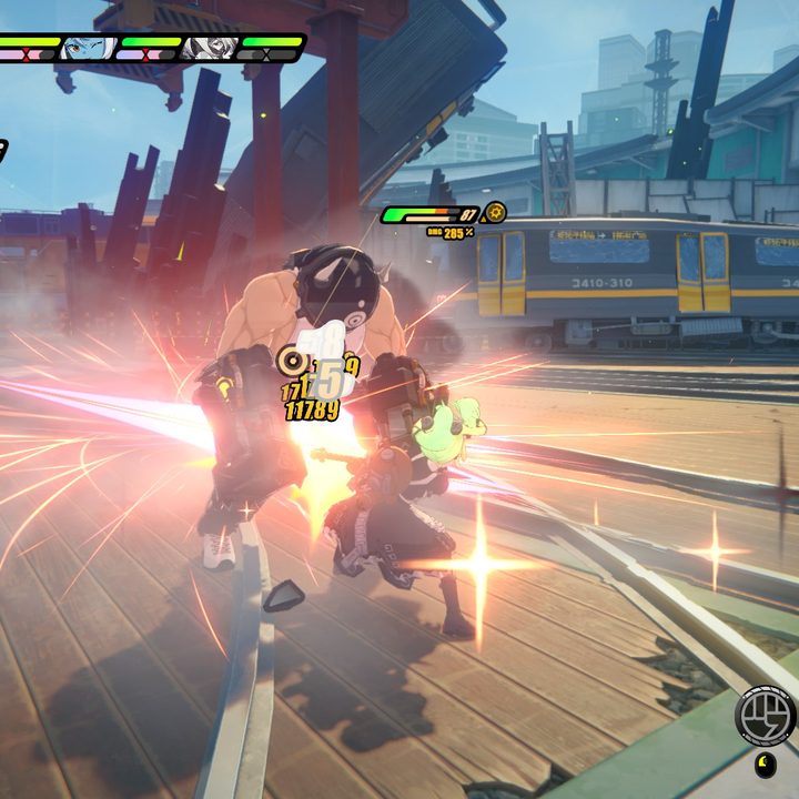 corin attacks enemy with chainsaw in routine cleanup in zenless zone zero