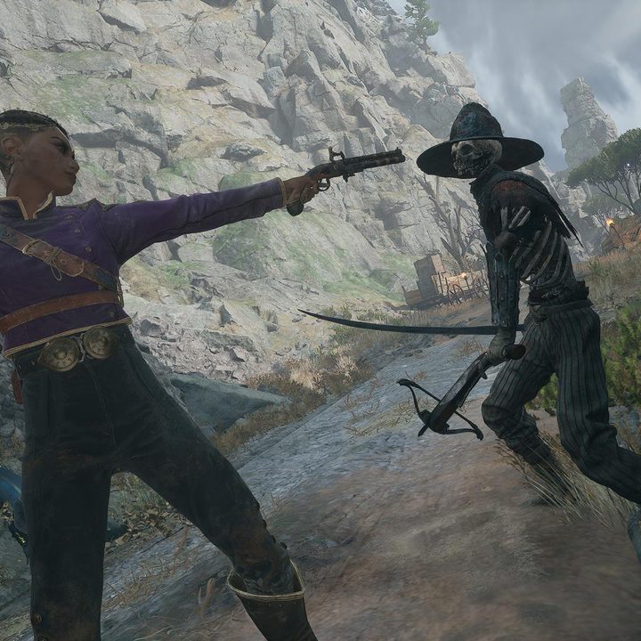 An image that shows the player using a Powder-type skill in Flintlock: The Siege of Dawn.