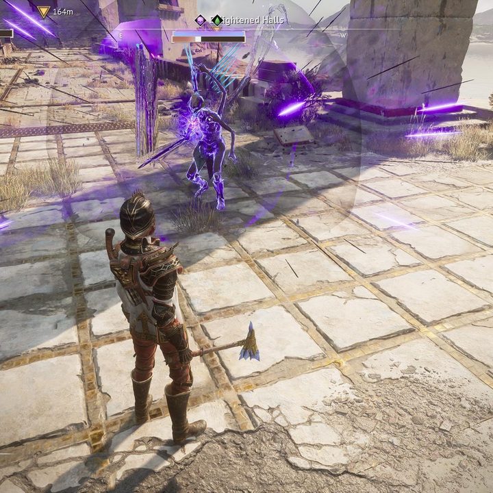 An image that shows the player using a Magic-type skill in Flintlock: The Siege of Dawn.