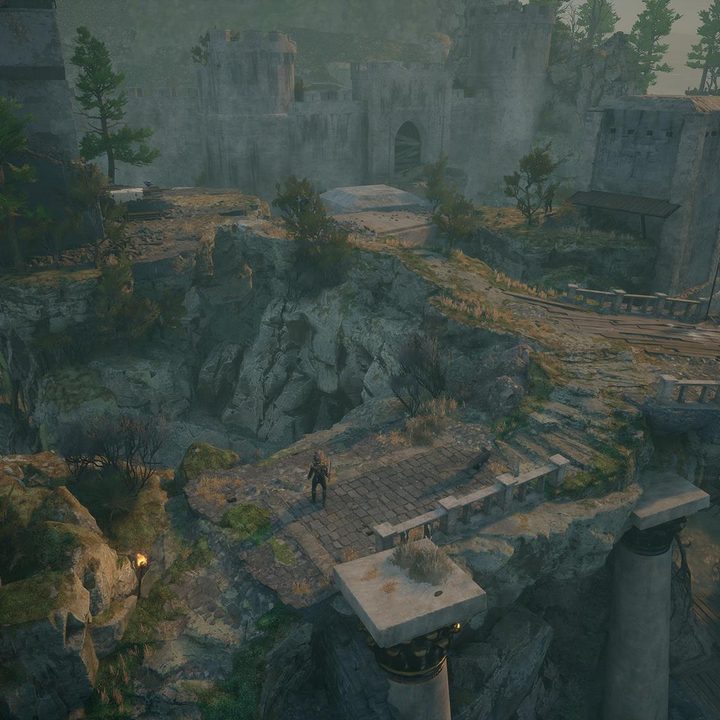 An image that shows an Inaya Shrine in the distance.