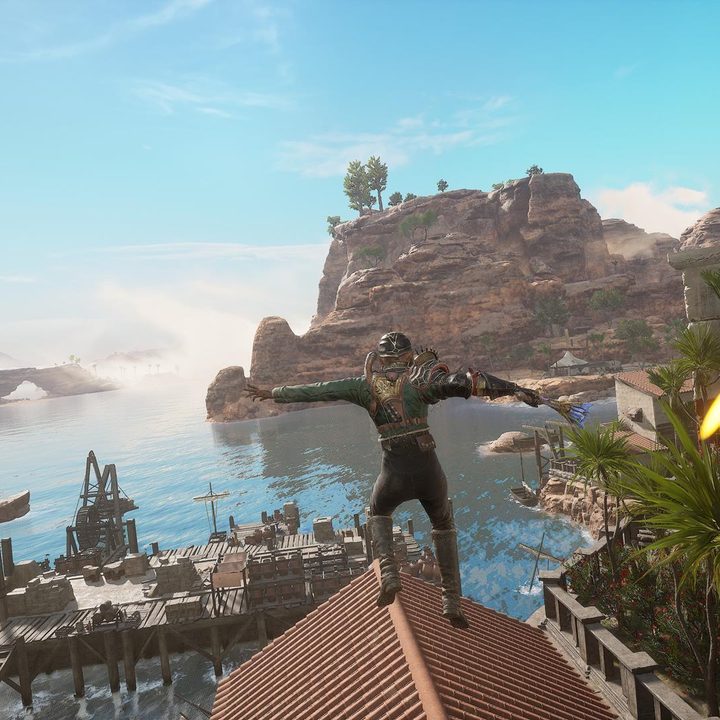 An image that shows an Inaya Shrine in the distance.