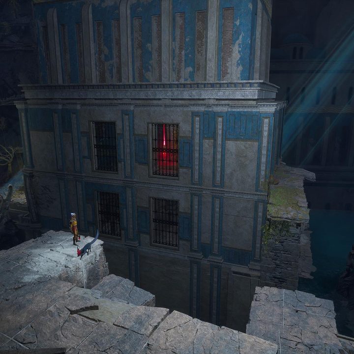An image that shows an Inaya Shrine inside a building.