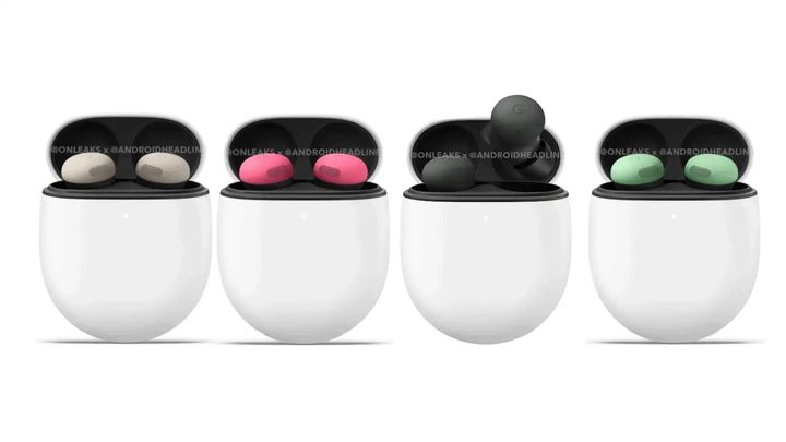 Purported leaked image of the unannounced Google Pixel Buds Pro 2.