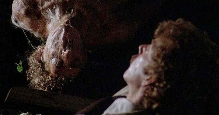 A man look at his clone in Invasion of the Body Snatchers.