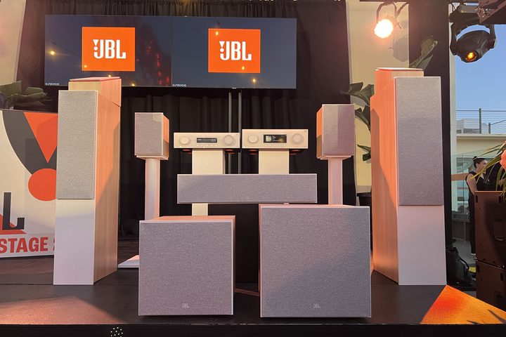 JBL MA/Stage 2 Series home theater products.