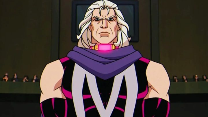 Magneto stands in court in X-Men '97.