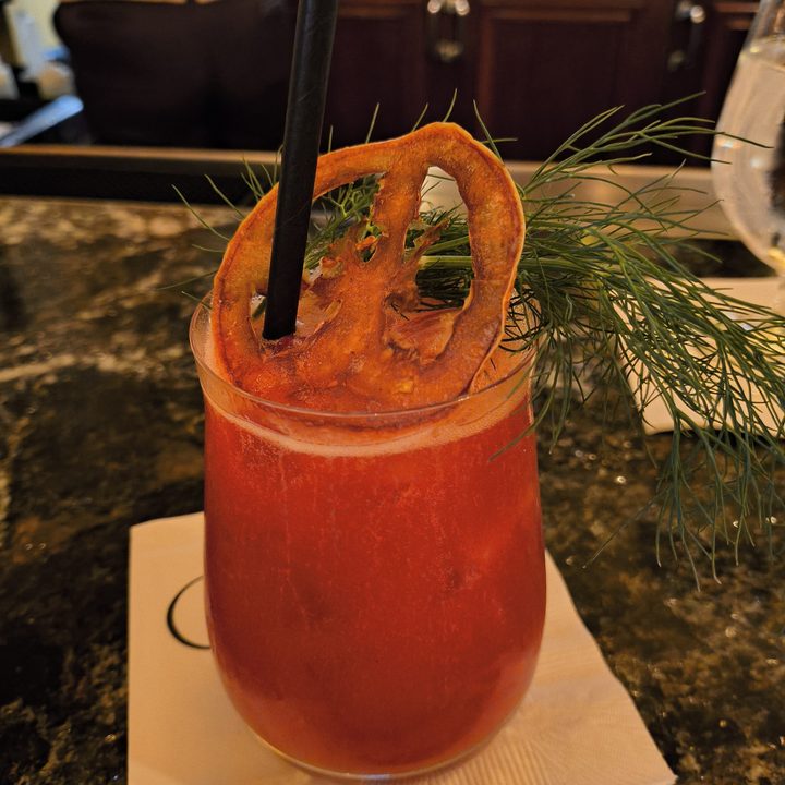 Bloody Mary taken with a Motorola Razr 2024.
