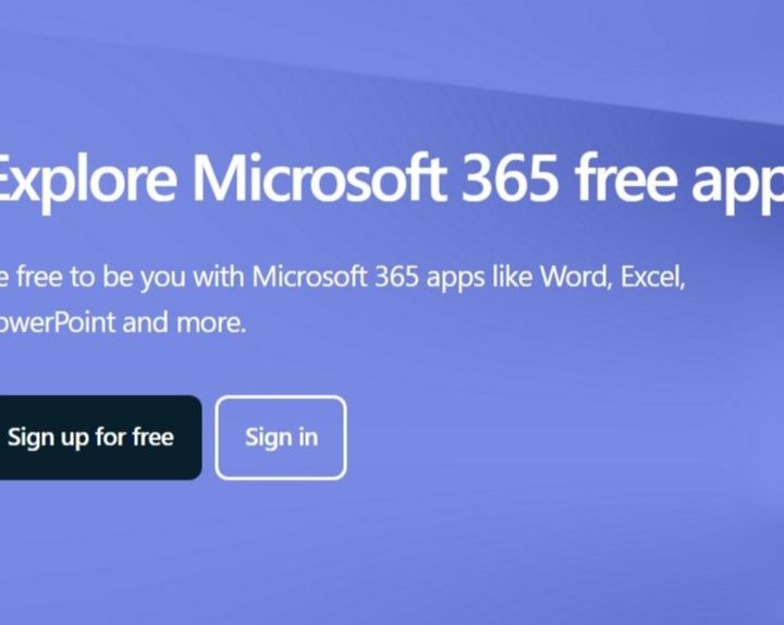 Microsoft 365 free apps.
