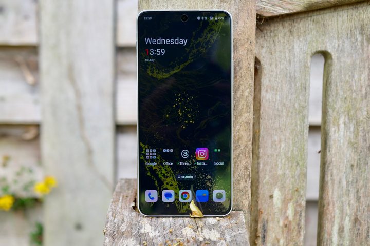 The OnePlus Nord 4's screen.