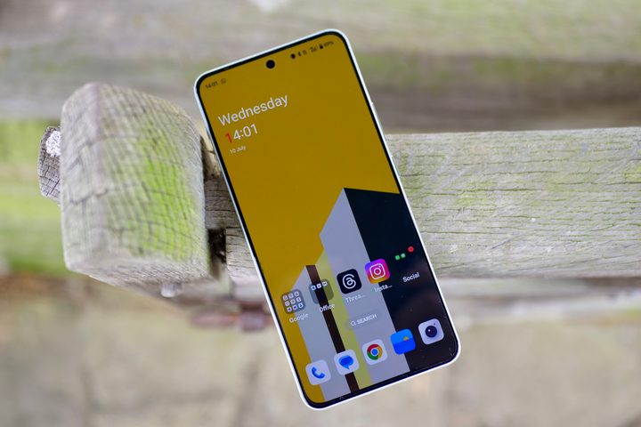 The OnePlus Nord 4's screen.
