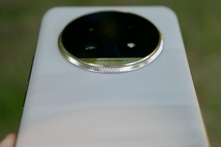 The Realme 13 Pro+'s camera module.