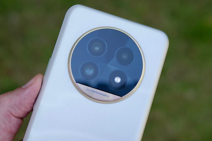The Realme 13 Pro+'s camera module.