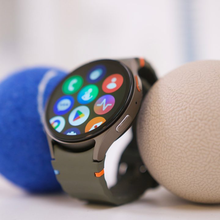 The apps page on the Samsung Galaxy Watch 7