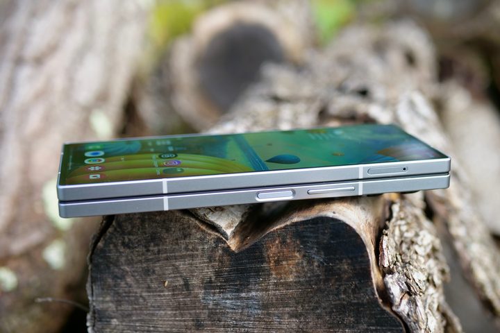 The side of the Samsung Galaxy Z Fold 6.