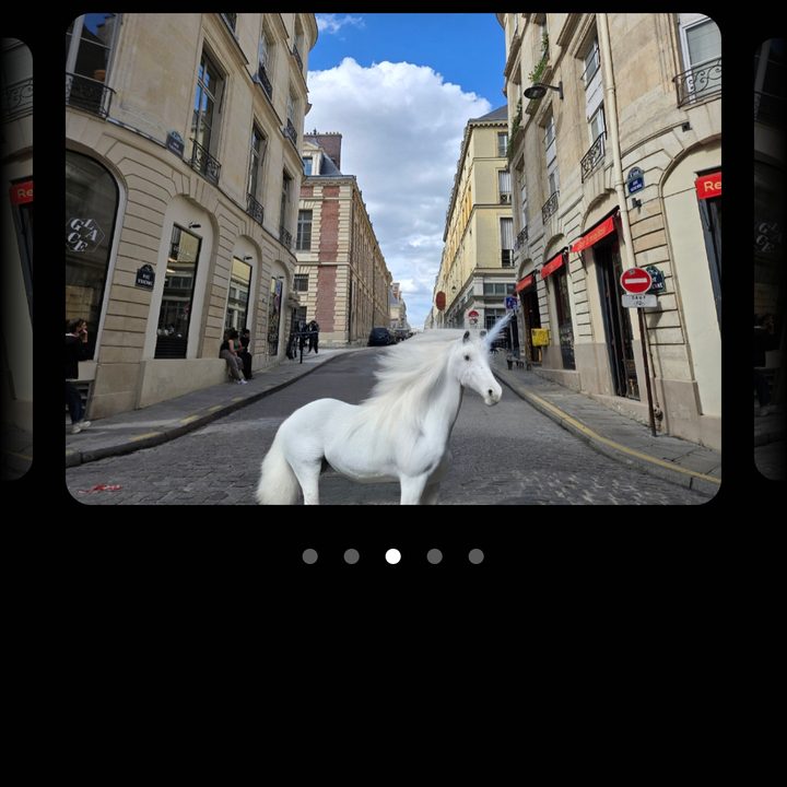 An example of Galaxy AI's Sketch to Image feature, which takes a doodle and turns it into a more impressive image.