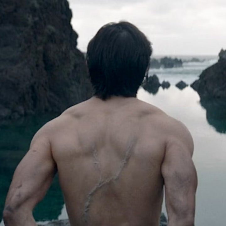 Qimir stands naked in water in The Acolyte.