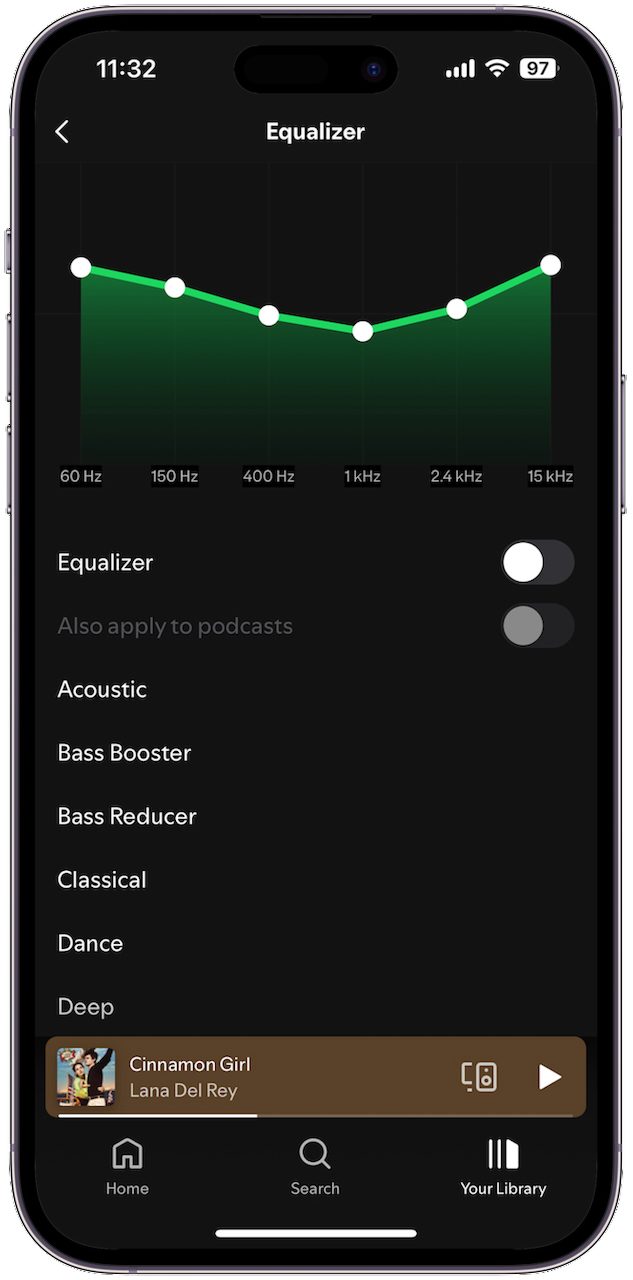 how to fine tune spotify eq settings presets 01