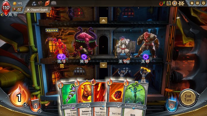 Two teams of monster about to fight on a train.