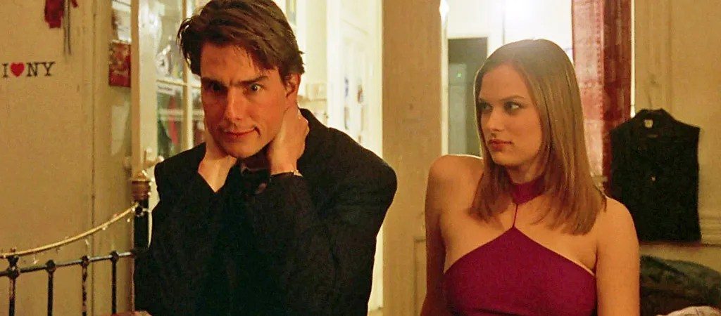 Tom Cruise and Vinessa Shaw in Eyes Wide Shut.