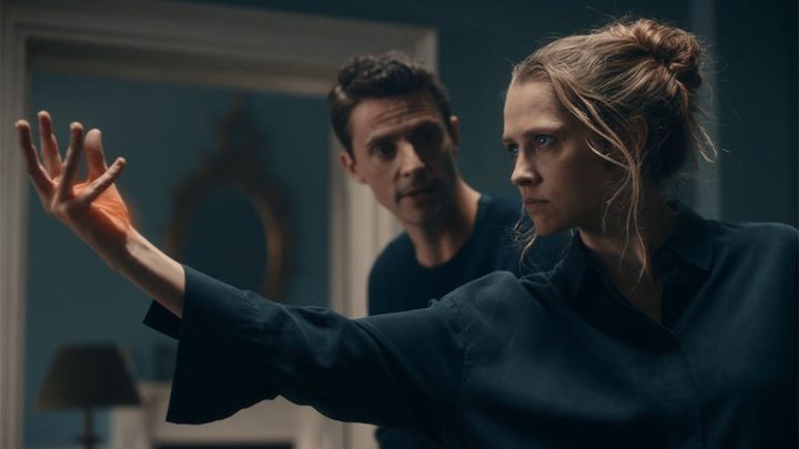 Teresa Palmer and Matthew Goode in A Discovery of Witches.