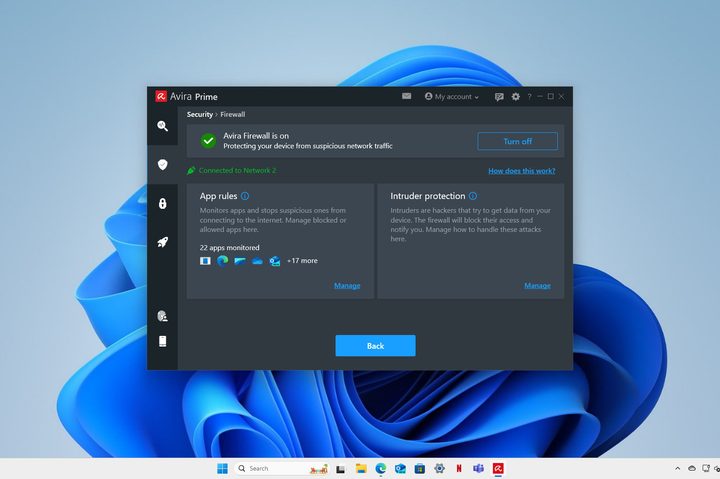 Avira's app is laid out nicely and is easy to use.