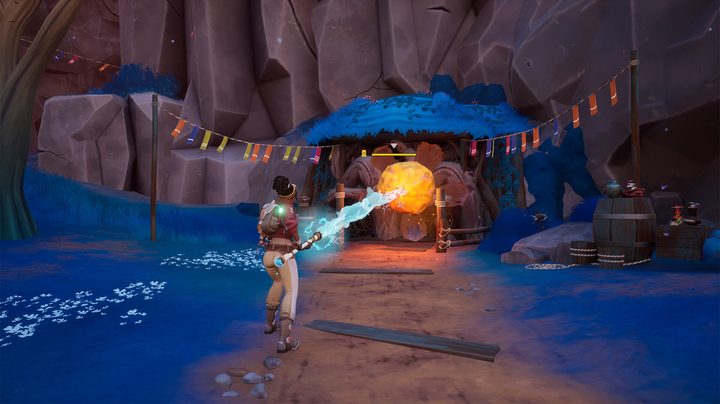 Using the staff in Creatures of Ava.