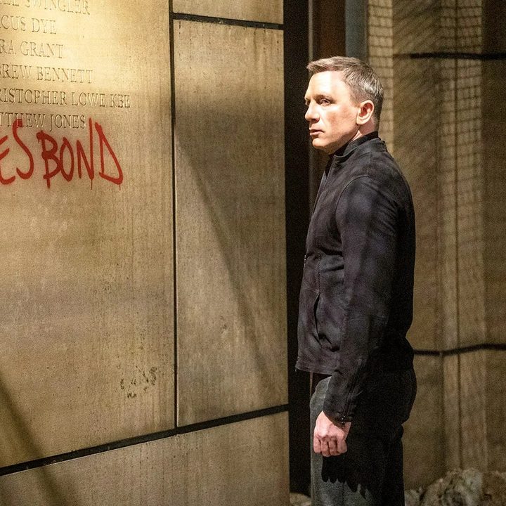 Daniel Craig as James Bond in Spectre (2015).