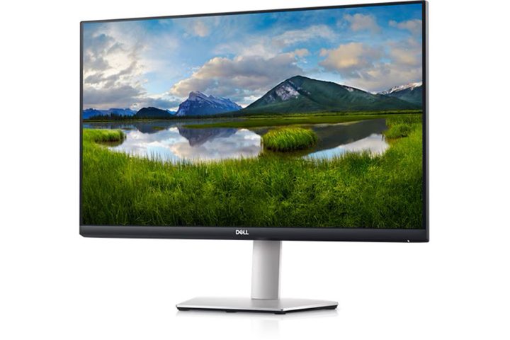 The Dell 27 4K monitor on a white background.