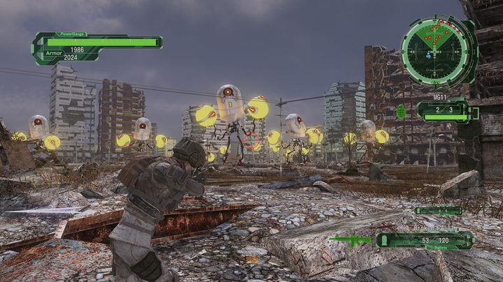Earth Defense Force 6 alien monsters.