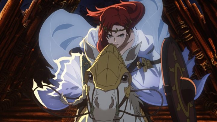 Hera rides into battle in "The Lord of the Rings: The War of the Rohirrim."