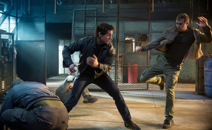 Tom Cruise in Jack Reacher Never Go Back.