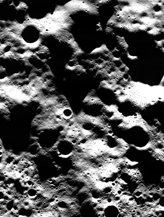 This image of our own Moon was taken during Juice’s lunar-Earth flyby on 19 August 2024. The main aim of JANUS’s observations during the lunar-Earth flyby was to evaluate how well the instrument is performing, not to make scientific measurements.