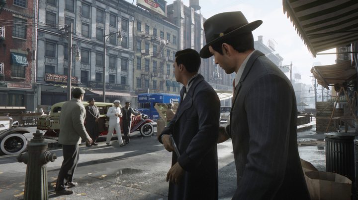 In Mafia, some members of mob prepare to do a hit.